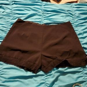 3 for $10 Y2K F21 black shorts lace trim